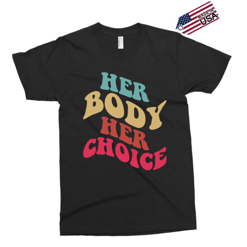 Her Body Her Choice Feminist Womens Vintage Feminist Exclusive T-shirt | Artistshot