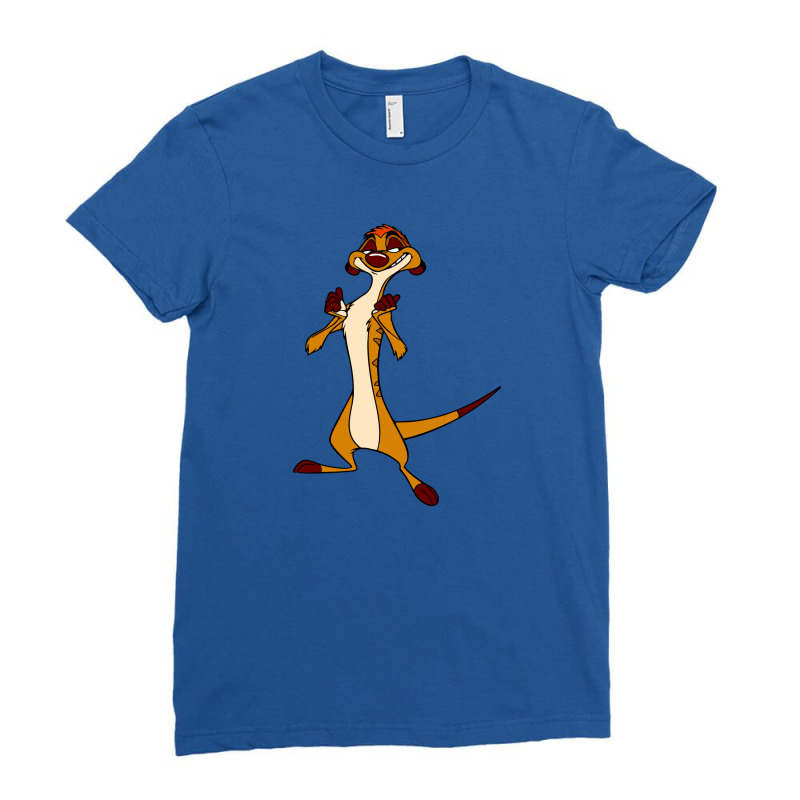 Timon Funny Ladies Fitted T-Shirt by matunaagaadjoa | Artistshot