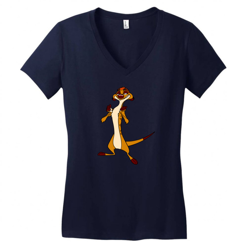 Timon Funny Women's V-Neck T-Shirt by matunaagaadjoa | Artistshot