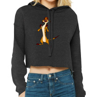 Timon Funny Cropped Hoodie | Artistshot