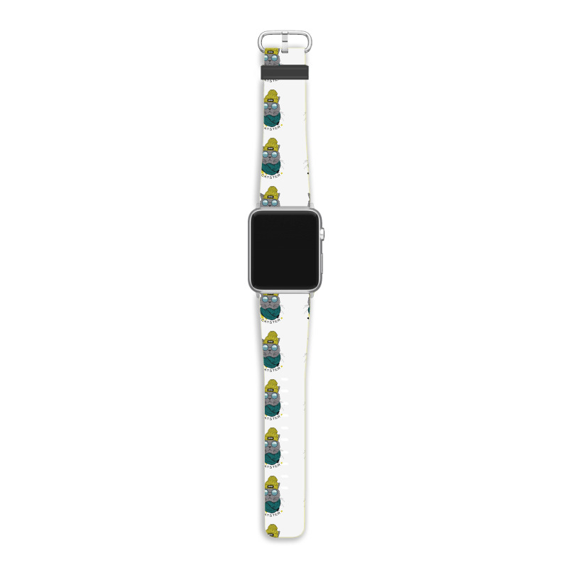 Hipster Catster Apple Watch Band | Artistshot