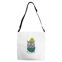 Hipster Catster Adjustable Strap Totes | Artistshot