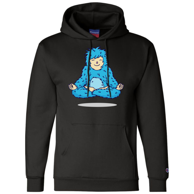 Meditation Monster Champion Hoodie by skiesze | Artistshot