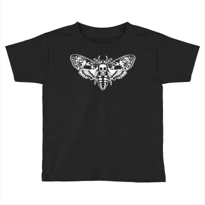 Death's Head Moth Toddler T-shirt Designed By Riqo
