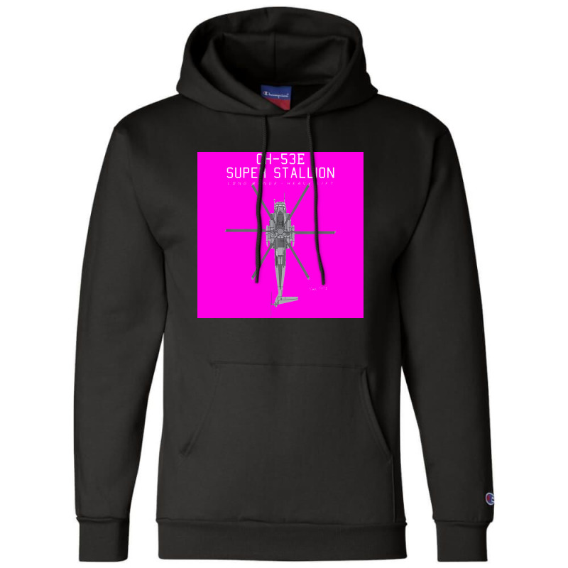 Ch 53e Super Stallion Military Helicopter Champion Hoodie by eskristala | Artistshot