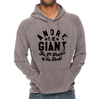 Andre The Giant 8th Wonder Of The World Vintage Hoodie | Artistshot