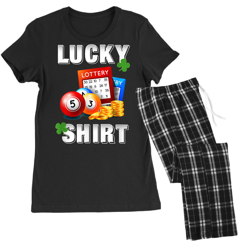 Lucky Lottery, Gambling Fun Lotto T Shirt, Dk Women's Pajamas Set by webberoliveria | Artistshot