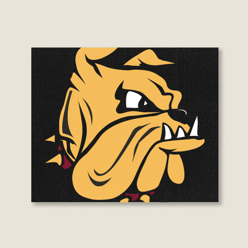 University Of Minnesota Duluth Bulldogs Landscape Canvas Print | Artistshot