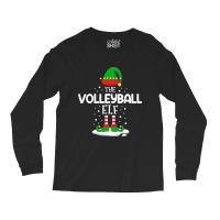 The Volleyball Elf Christmas Family Matching Costume Pjs T Shirt Long Sleeve Shirts | Artistshot