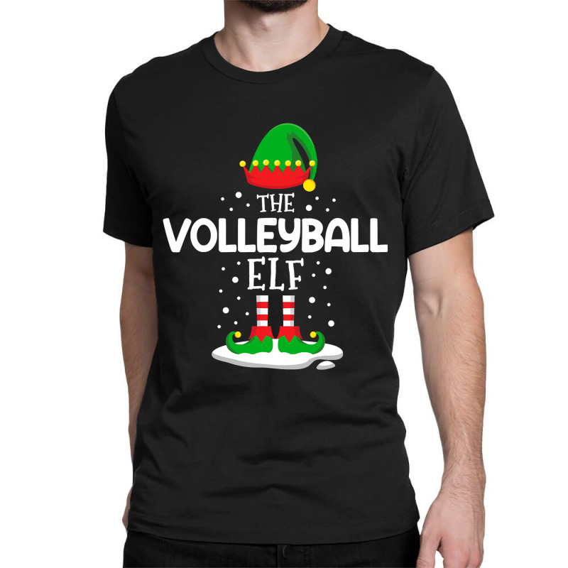 The Volleyball Elf Christmas Family Matching Costume Pjs T Shirt Classic T-shirt | Artistshot