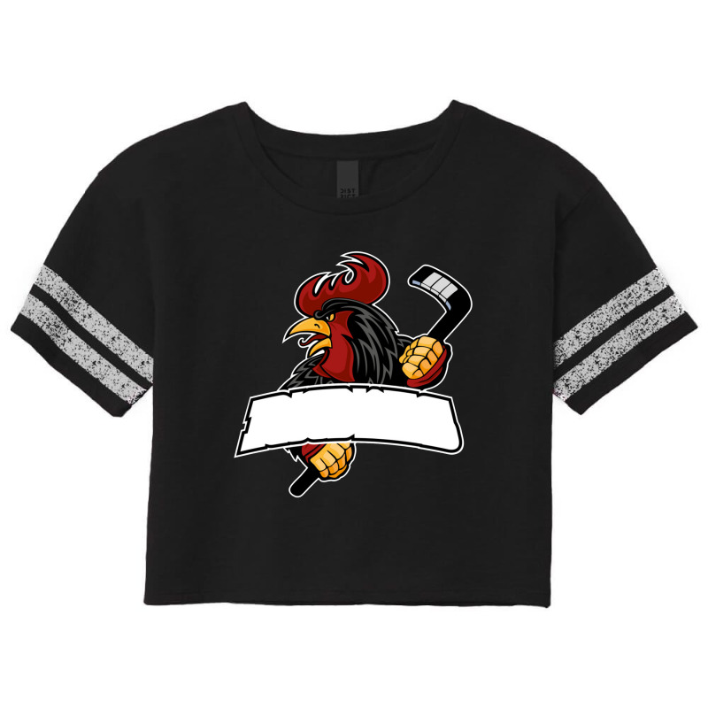 Iserlohn Roosters Scorecard Crop Tee by eskristala | Artistshot