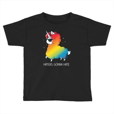 Haters Gonna Hate Toddler T-shirt Designed By Mash Art