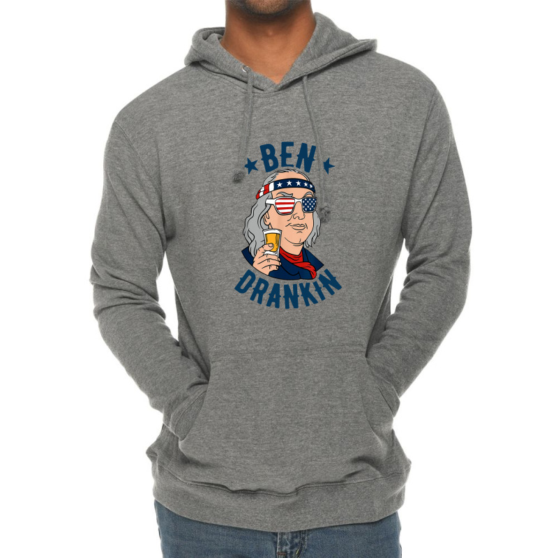 Drinking Beer Lightweight Hoodie by roberttice | Artistshot