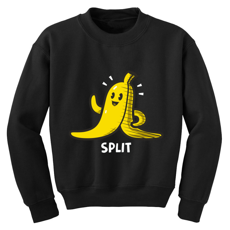 Banana Split Youth Sweatshirt by apofiss | Artistshot