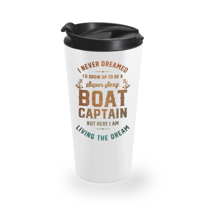 Boat Captain Boating Travel Mug | Artistshot