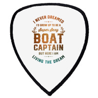 Boat Captain Boating Shield S Patch | Artistshot