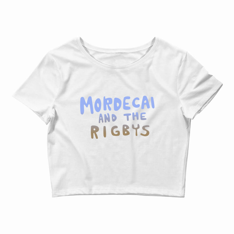 Mordecai Rigby Crop Top by roberttice | Artistshot