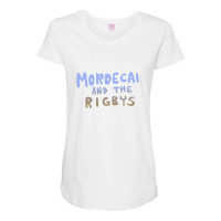 Mordecai Rigby Maternity Scoop Neck T-shirt | Artistshot