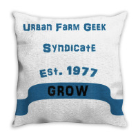 Urban And Backyard Farming And Gardening Throw Pillow | Artistshot