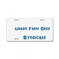 Urban And Backyard Farming And Gardening License Plate | Artistshot