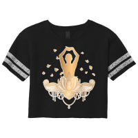 Meditation Yoga T  Shirt Meditation Design Gold T  Shirt Scorecard Crop Tee | Artistshot