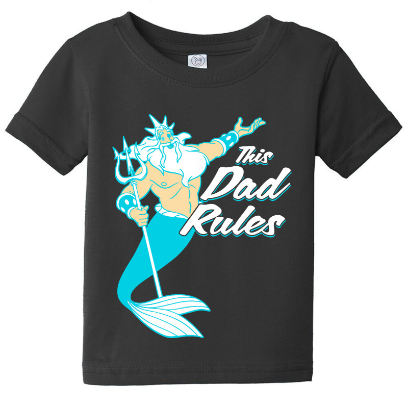 Mermaid King Triton Baby Tee by Bulumata | Artistshot