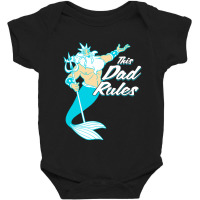 Mermaid King Triton Baby Bodysuit | Artistshot