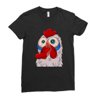 Rooster Ladies Fitted T-shirt | Artistshot