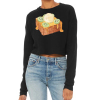 Brick Toast Bread Lover T  Shirt Honey Bread Brick Toast Topped With K Cropped Sweater | Artistshot