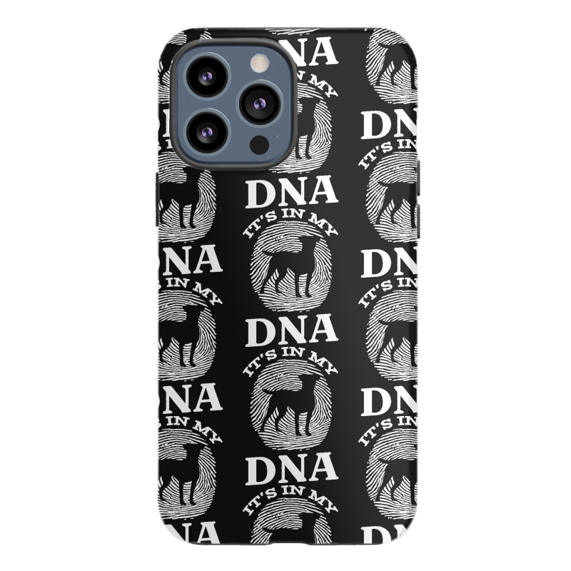 Patterdale T  Shirt Patterdale Terrier It`s In My D N A Fingerprint T iPhone 13 Pro Max Case by elephantjellyfish | Artistshot