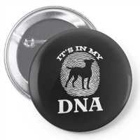 Patterdale T  Shirt Patterdale Terrier It`s In My D N A Fingerprint T Pin-back Button | Artistshot