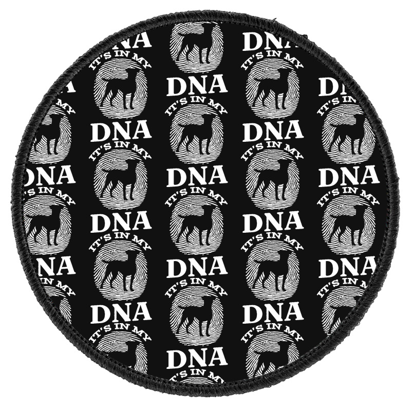 Patterdale T  Shirt Patterdale Terrier It`s In My D N A Fingerprint T Round Patch by elephantjellyfish | Artistshot