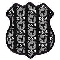 Patterdale T  Shirt Patterdale Terrier It`s In My D N A Fingerprint T Shield Patch | Artistshot