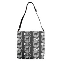 Patterdale T  Shirt Patterdale Terrier It`s In My D N A Fingerprint T Adjustable Strap Totes | Artistshot