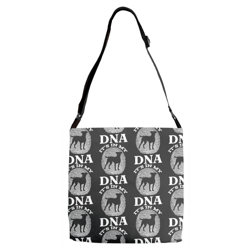 Patterdale T  Shirt Patterdale Terrier It`s In My D N A Fingerprint T Adjustable Strap Totes by elephantjellyfish | Artistshot