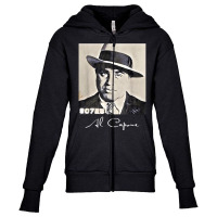 Al Capone Shirt T Shirt Youth Zipper Hoodie | Artistshot