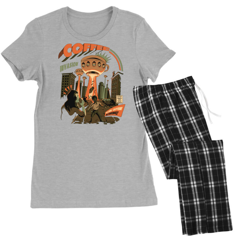 Coffee Invasion Women's Pajamas Set by albert254 | Artistshot