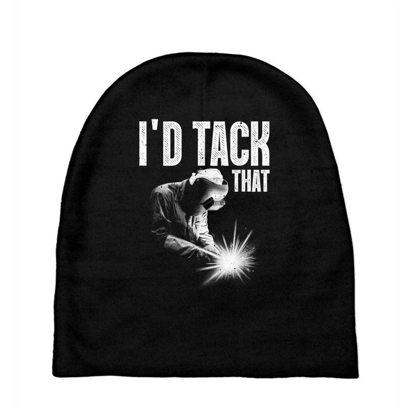 Best Welding Art Men Women Tack Welder Ironworkers Pipeliner T Shirt Baby Beanies | Artistshot