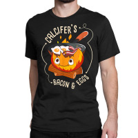 Calcifers Bacon And Egg I Camping Cooking I Bacon T Shirt Classic T-shirt | Artistshot