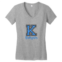 K Is For Kindergarten Women's V-neck T-shirt | Artistshot