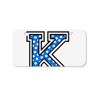 K Is For Kindergarten Bicycle License Plate | Artistshot