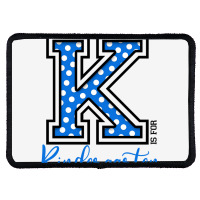 K Is For Kindergarten Rectangle Patch | Artistshot