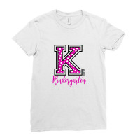 K Is For Kindergarten Ladies Fitted T-shirt | Artistshot