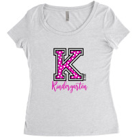 K Is For Kindergarten Women's Triblend Scoop T-shirt | Artistshot