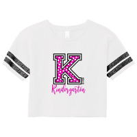 K Is For Kindergarten Scorecard Crop Tee | Artistshot