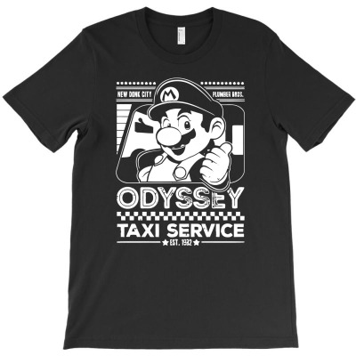 Mario Odyssey T-shirt Designed By Mash Art