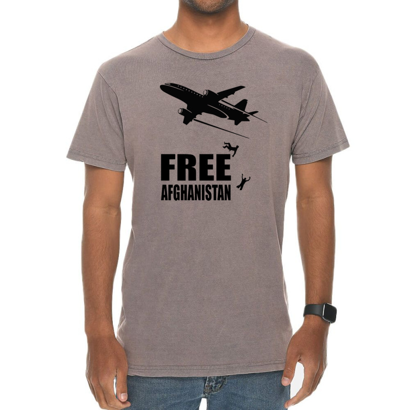 Free Afghanistan - Free Kabul Vintage T-Shirt by coşkun | Artistshot