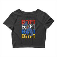 Egypt Cat Crop Top | Artistshot