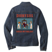 Dionysus Greek Mythology Ladies Denim Jacket | Artistshot