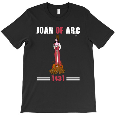 Joan Of Arc T-shirt Designed By Thiago Gomes Do Nascimento